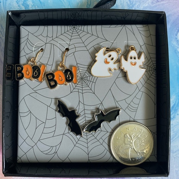 New Spooky Halloween Earrings Set/Jewelry - Picture 3 of 3
